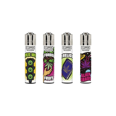 Zapalniczka Clipper - Weed Laws
