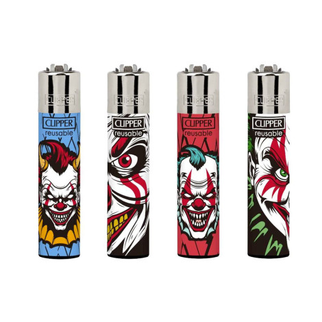 Zapalniczka Clipper - Lovely Clowns