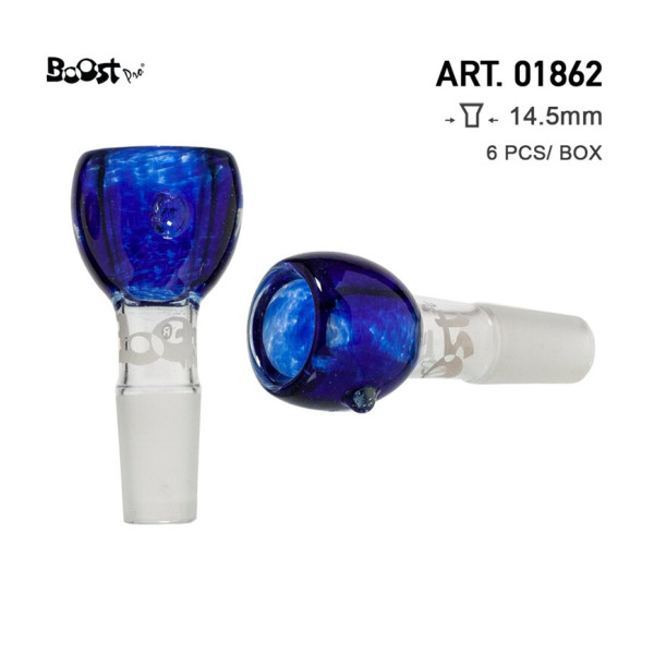 Cybuch do Bonga 14,5mm z uchwytem Niebieski