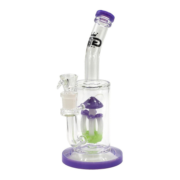 Bongo Grace Glass - Purple Musroom 28cm (G2UPR)