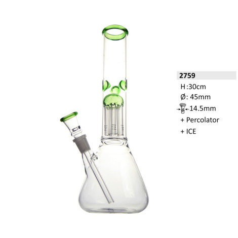 Bongo z Dyfuzorem Green 30cm (2759)