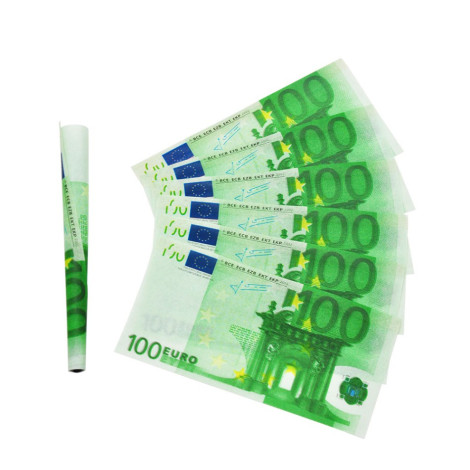 Bibułki Honeypuff - Banknoty 100 EURO