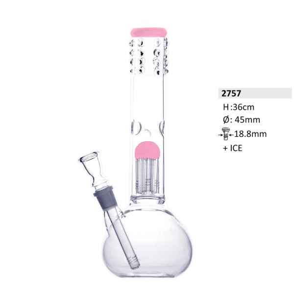 Bongo z Dyfuzorem Pink Ice Sting 36cm (2757)