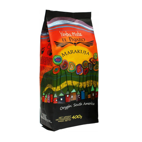 Yerba Mate El Pajaro Maracuya 400g
