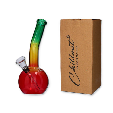 Bongo Szklane Chillout Rasta 20cm (3654)