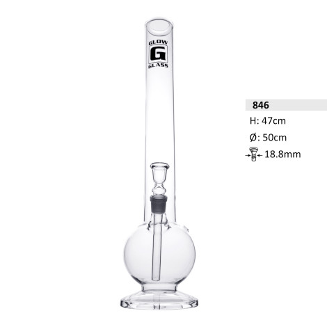 Bongo Fajka Wodna Glow Glass 47cm (846)