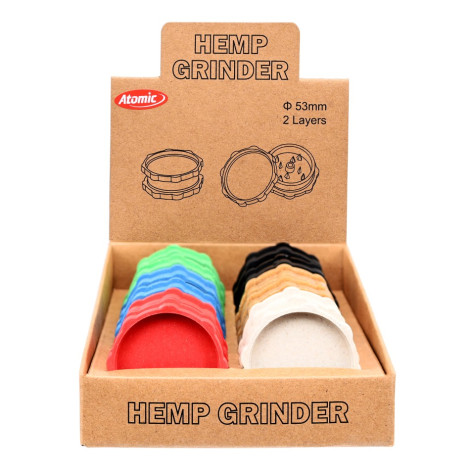 Młynek do Tytoniu Akrylowy ATOMIC Organic