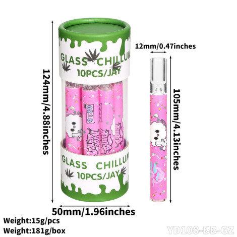 Lufka Szklana z Nadrukiem Baked Bunny - 10cm