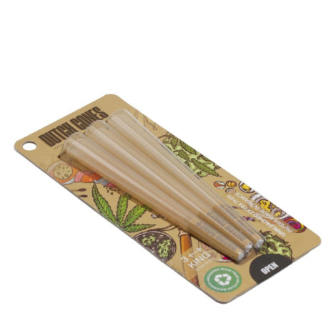 Skręcone Bibułki 3szt - Dutch Cones Brown