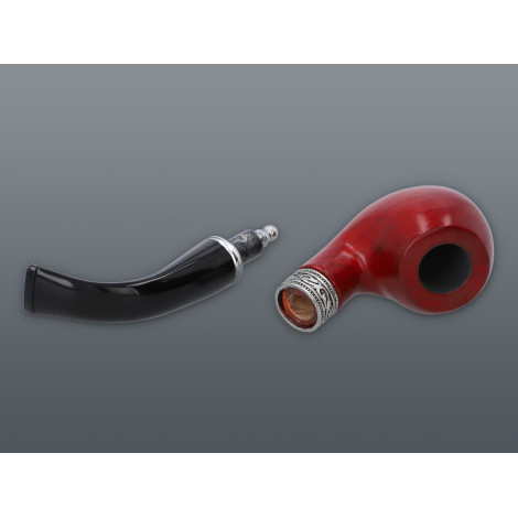 Fajka do Tytoniu Drewniana (Drzewo Kauczukowe)