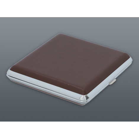 Papierośnica Skórzana Brązowa - Etui na Papierosy