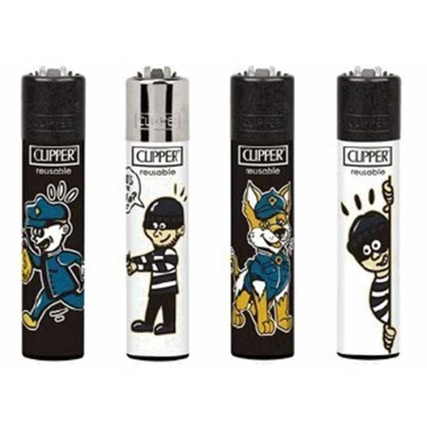 Zapalniczka Clipper - Cops & Robbers