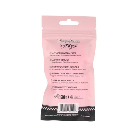 Filtry Węglowe PURIZE XTRA SLIM - Blazy Suzan (Pink) 50szt