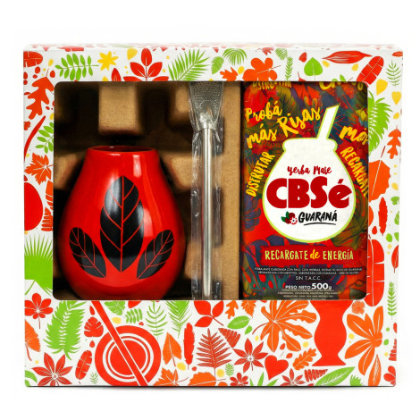 Zestaw do Yerba Mate - CBSE Guarana + Matero + Bombilla