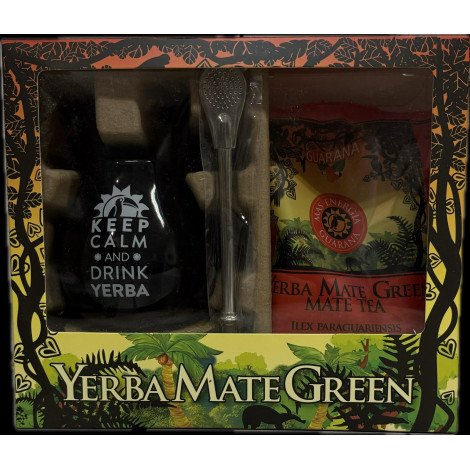 Zestaw do Yerba Mate Mas Energia Guarana + Matero + Bombilla
