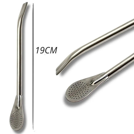 Bombilla Liza/Marcedes - Nierdzewna