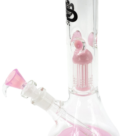 Bongo Grace Glass z Dyfuzorem - Pink Tree-Arm Beaker 29cm (USG114UPK)