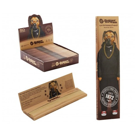 Bibułki G-ROLLZ - Pets Rock 'RAP' - Extra Thin KS 50szt.