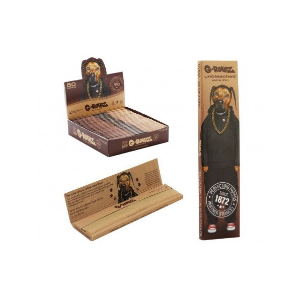 Bibułki G-ROLLZ - Pets Rock 'RAP' - Extra Thin KS 50szt.