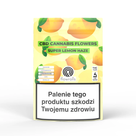 Susz CBD - SUPER LEMON HAZE - Flowrolls - 1g