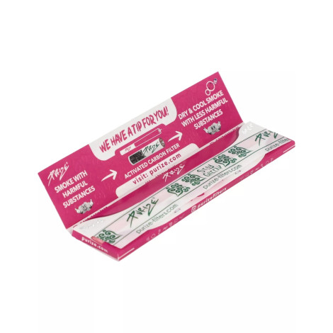 Bibułki Purize KS Slim - Pink 42szt.