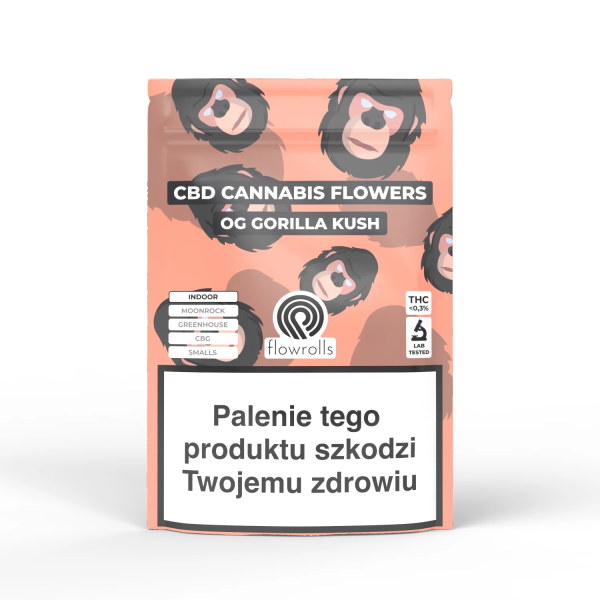 Susz CBD - OG GORILLA KUSH - Flowrolls - 1g