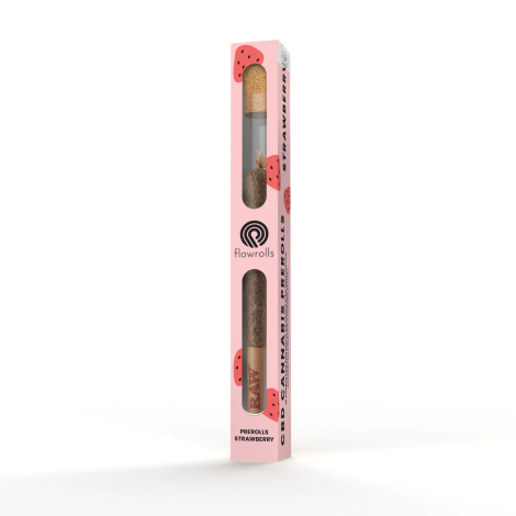Joint CBD Flowrolls - STRAWBERRY - 0,8 g