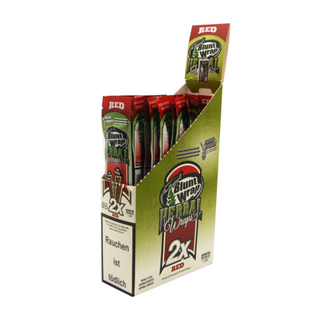 Blunt Wrap Herbal 2szt. - RED (Truskawka, Kiwi)