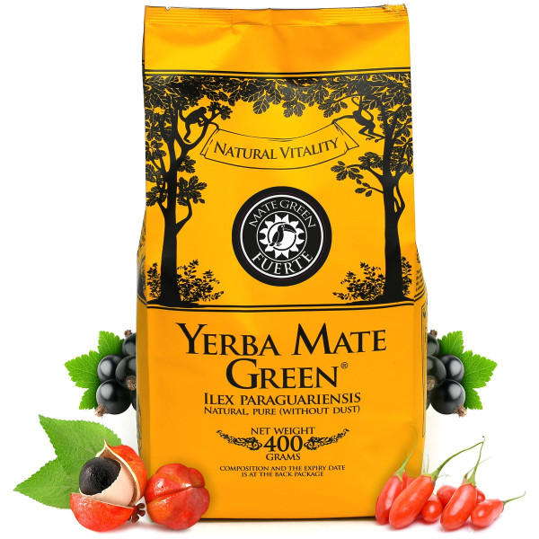 Yerba Mate Green FUERTE - 400 g.