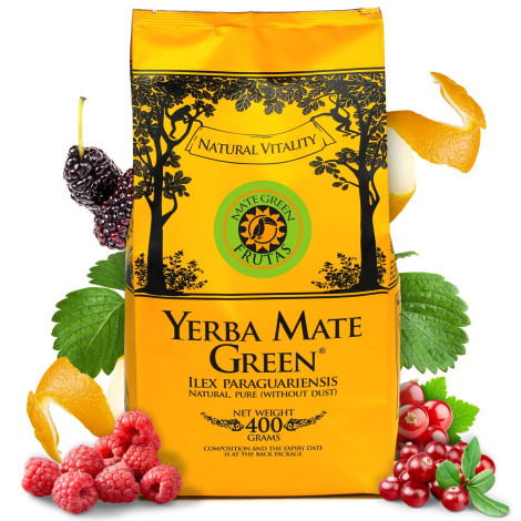 Yerba Mate Green FRUTAS - 400 g.