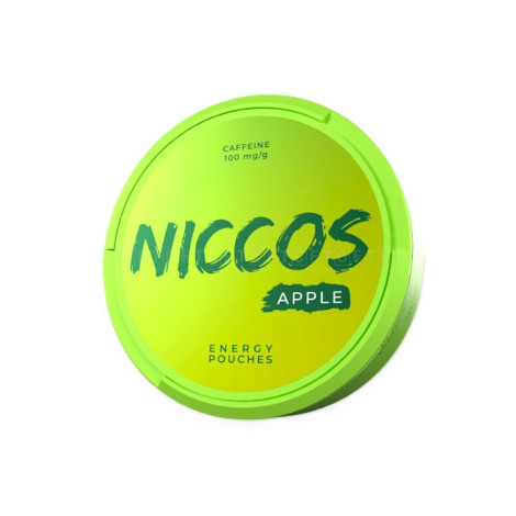 Biały Snuss Kofeinowy - NICCOS - Apple