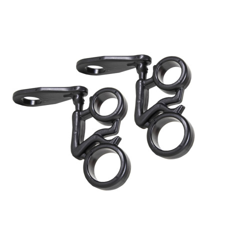 Uchwyt na Wąż i Szczypce - AMY Rowerzysta Czarny