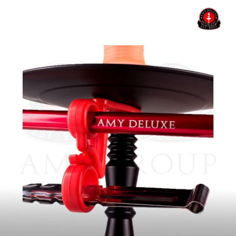 Uchwyt na Wąż i Szczypce - AMY Rowerzysta Czerwony