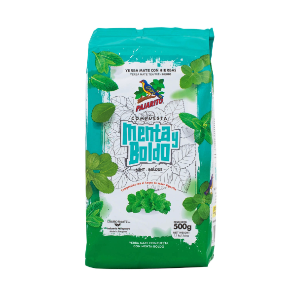 Yerba Mate - Pajarito Mięta & Boldo - 0,5kg