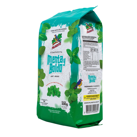 Yerba Mate - Pajarito Mięta & Boldo - 0,5kg