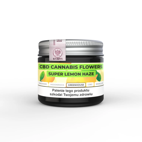Susz CBD - SUPER LEMON HAZE - Flowrolls - 5 g