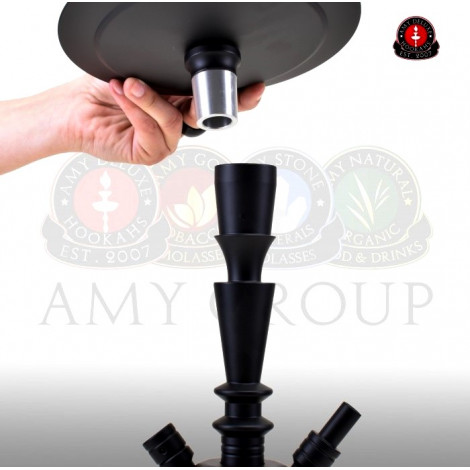AMY Shisha 064 - Alu-X S Gold Black 60cm