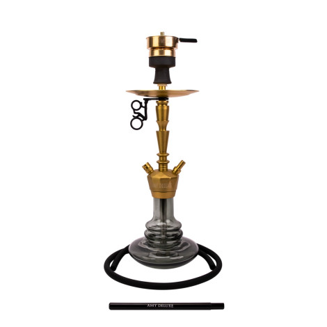 AMY Shisha 064 - Alu-X S Gold Black 60cm