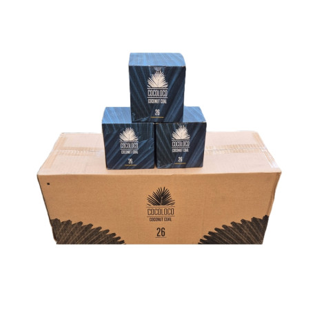Węgiel do Shishy COCOLOCO C26 - Karton 20 x 1kg
