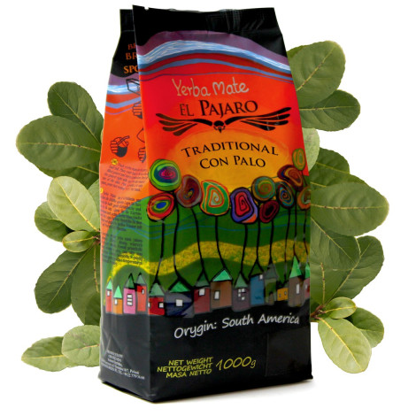Yerba Mate El Pajaro Traditional Con Palo - 400g