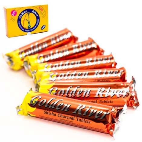 Węgielki do Shishy - Samorozpalające 40mm 1 rolka