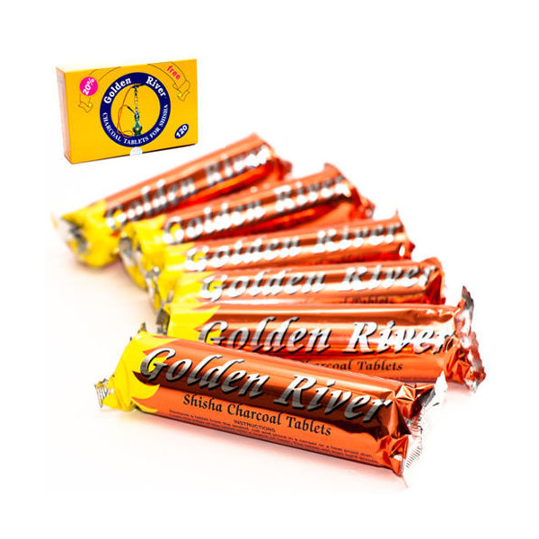 Węgielki do Shishy - Samorozpalające 40mm 1 rolka