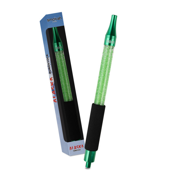 Lodowy Ustnik do Shishy Smokah Green - 38cm