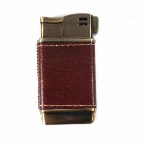 Zapalniczka Honest Płomieniowa - Fajkowa - Bordo Skóra