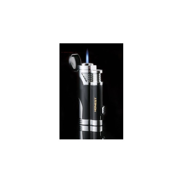 Zapalniczka Honest G4 - Cigar Silver Black