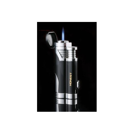 Zapalniczka Honest G4 - Cigar Silver Black