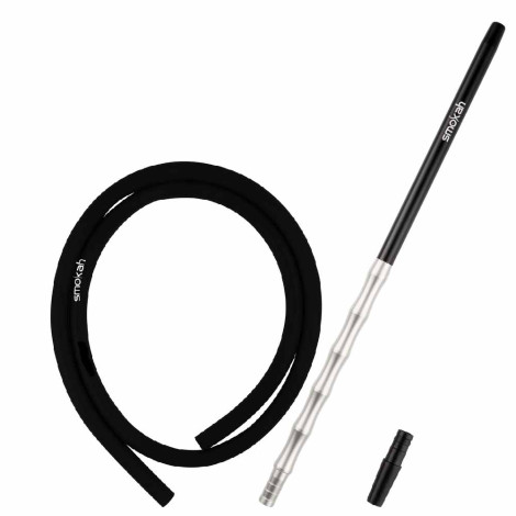 Wąż do Shishy z Ustnikiem - Smokah Futuro Silver Black