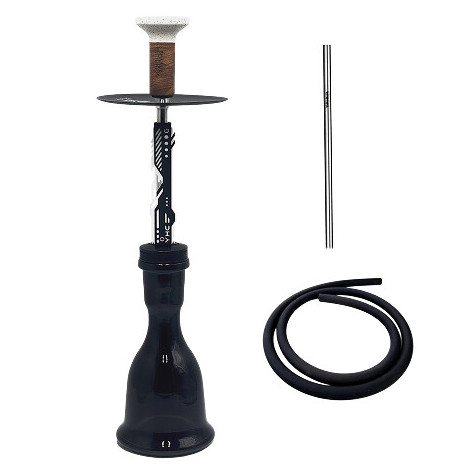 Shisha Y.K.A.P - Neo Mod White - VG Bell Smoke 62cm