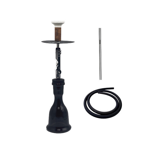Shisha Y.K.A.P - Neo Mod White - VG Bell Smoke 62cm