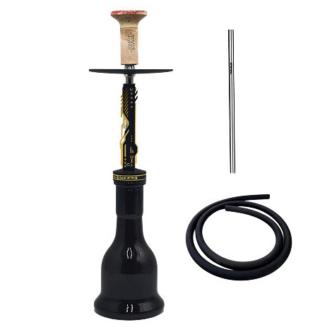 Shisha Y.K.A.P - Neo Mod Yellow - VG Bell Smoke 62cm